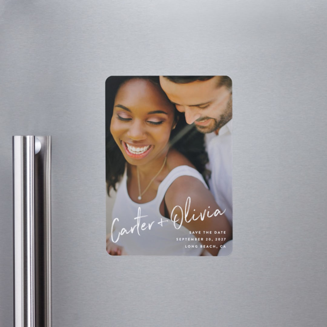 "Signature" - Save the Dates in Pearl by Owl and Toad - Front