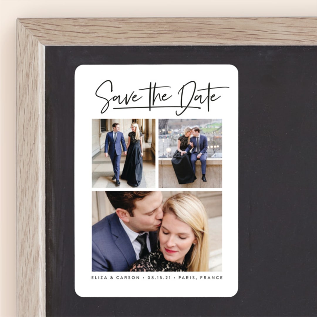 "our gallery" - Save the Dates in Ivory by Susan Asbill - Front