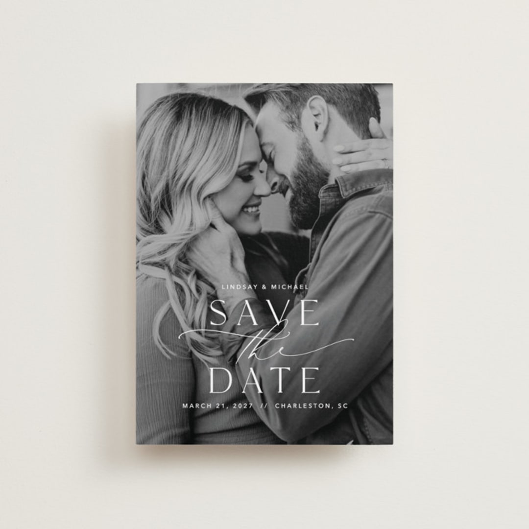 "So This Is Love" - Save the Dates in Pearl by Jennifer Postorino - Front