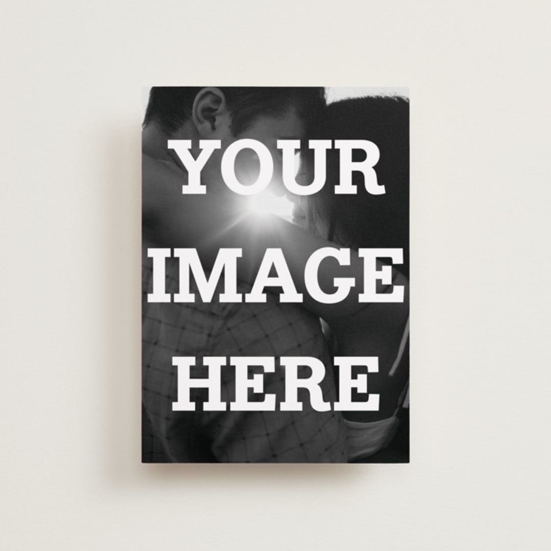 "The Big Picture" - Save the Dates in Ivory by Minted - Front