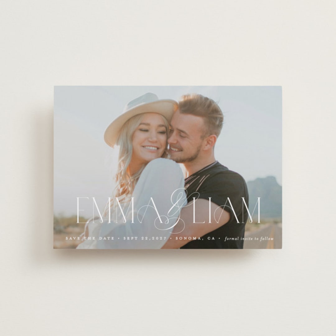 "hand in hand" - Save the Dates in Pearl by Brooke Chandler - Front