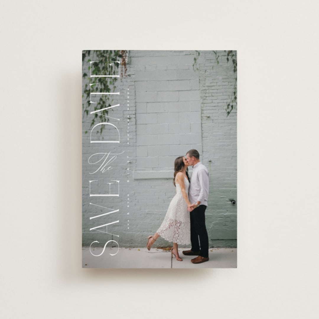 "Aside" - Save the Dates in Quartz by Kristie Kern - Front