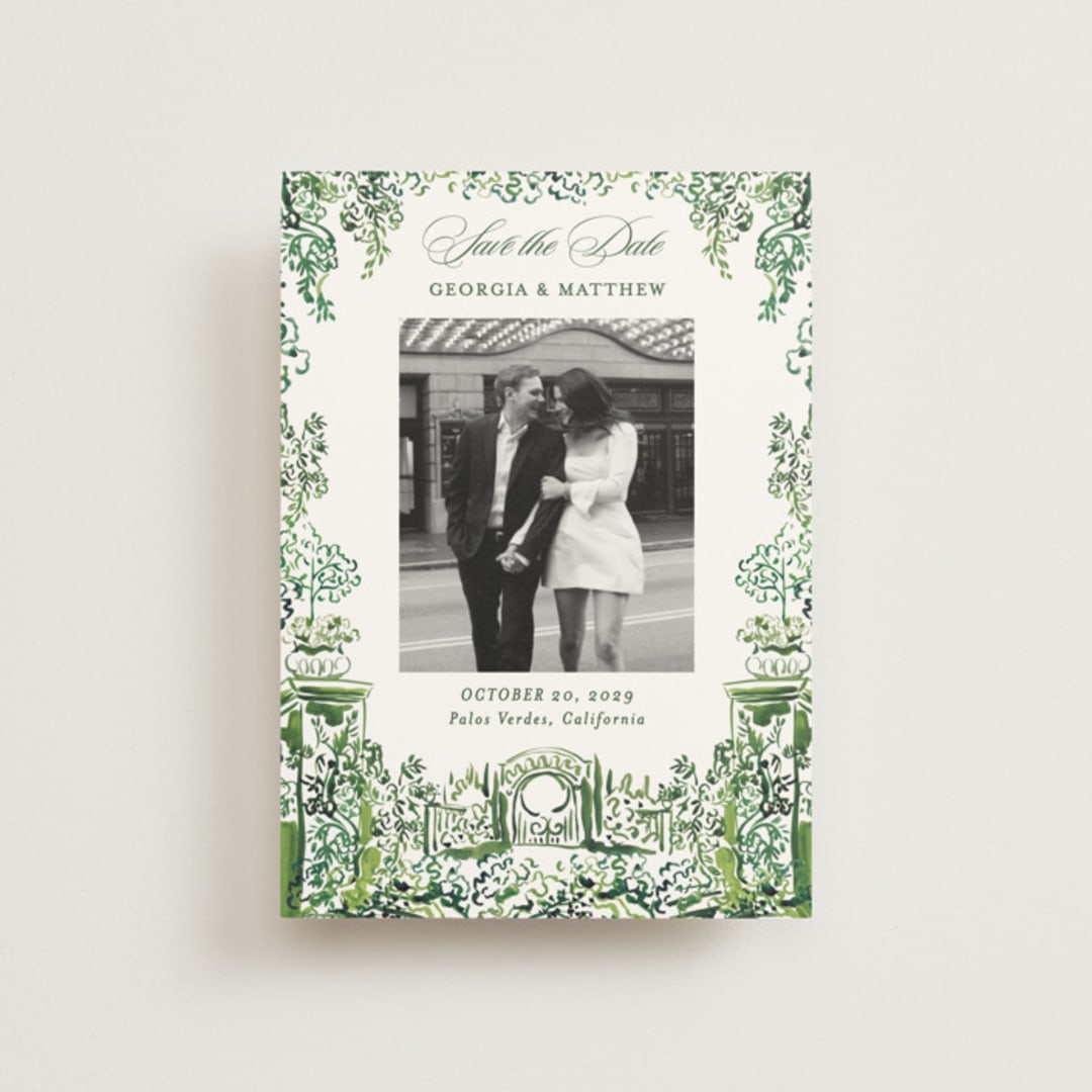 "gates and pillars" - Save the Dates in Sap by Becky Nimoy - Front