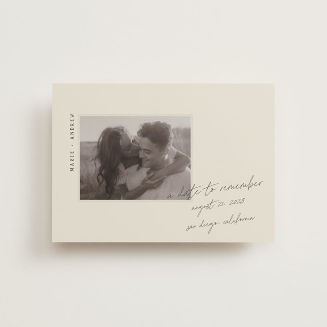 "offset" - Save the Dates in Truffle by Vera Lim - Front