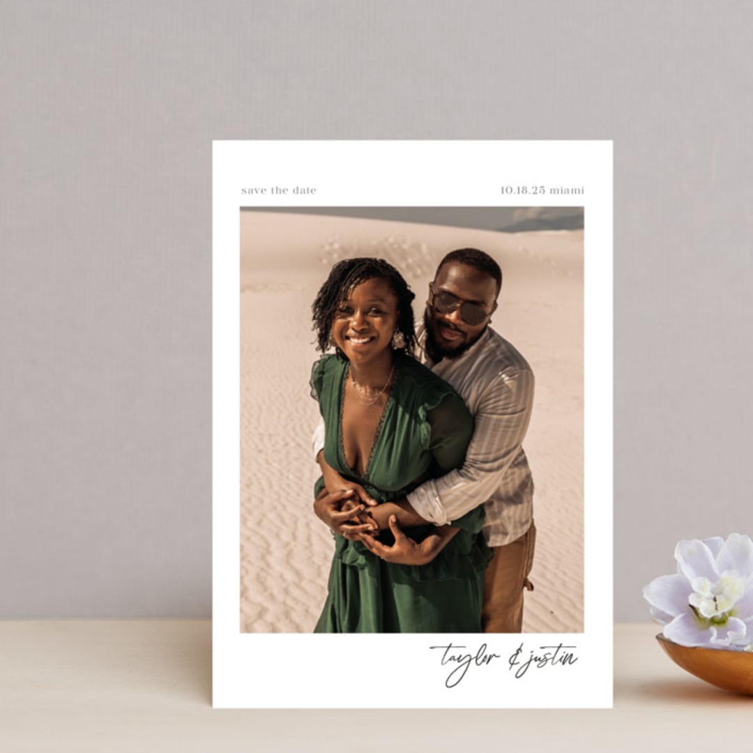 "Close-Up" - Save the Dates in Cloud by Robin Ott - Front