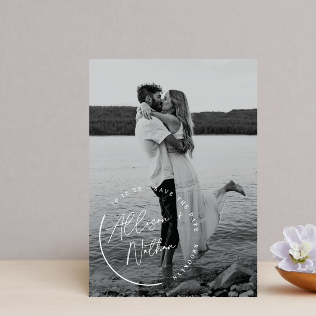 "Surround" - Save the Dates in Salt by Snow and Ivy - Front