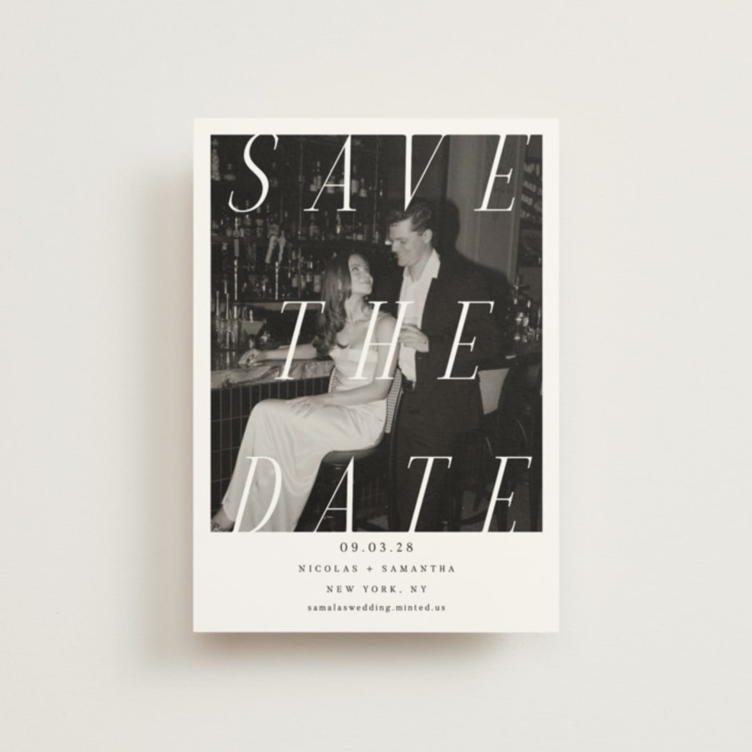 "Felicity" - Save the Dates in Ink by Olivia Raufman - Front