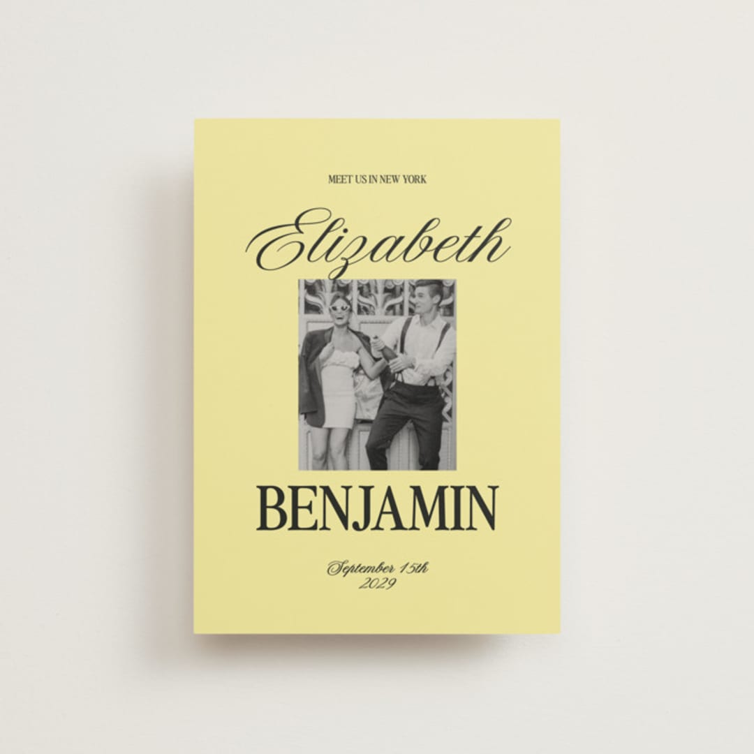 "The Eternal" - Save the Dates in Butter by Helena Vitto - Front