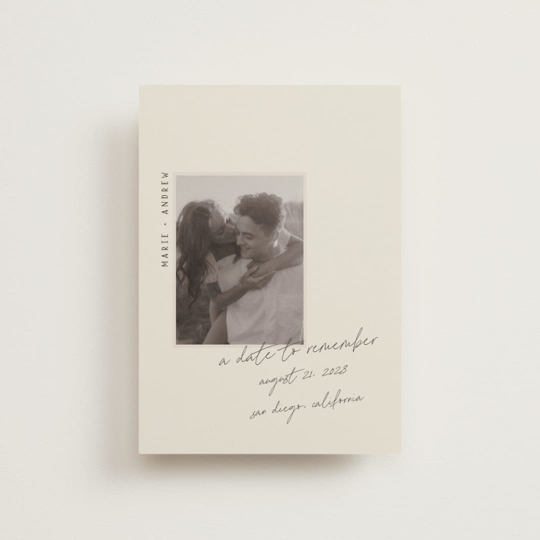 "Offset" - Save the Dates in Truffle by Vera Lim - Front