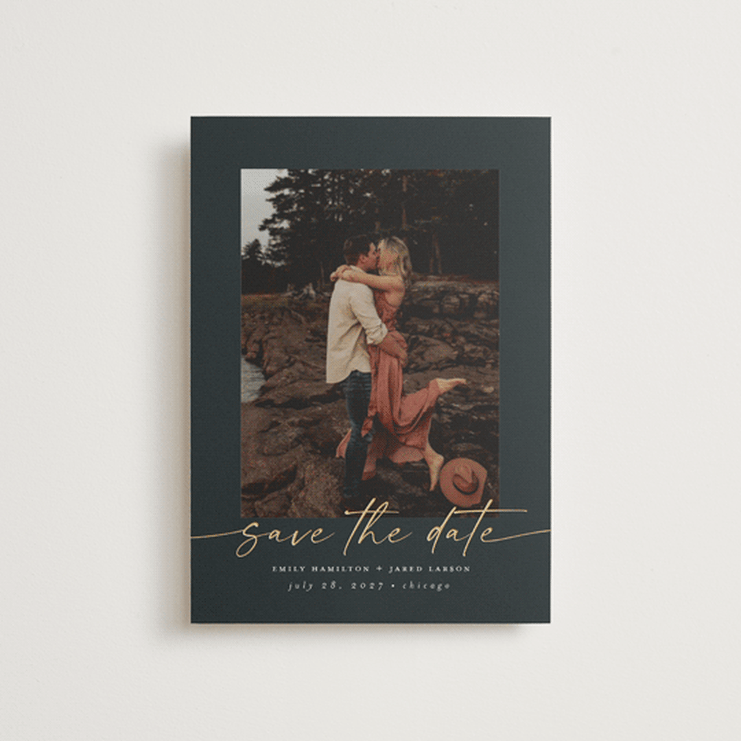 "Wrapped" - Save the Dates in Midnight by Nicole Walsh - Front