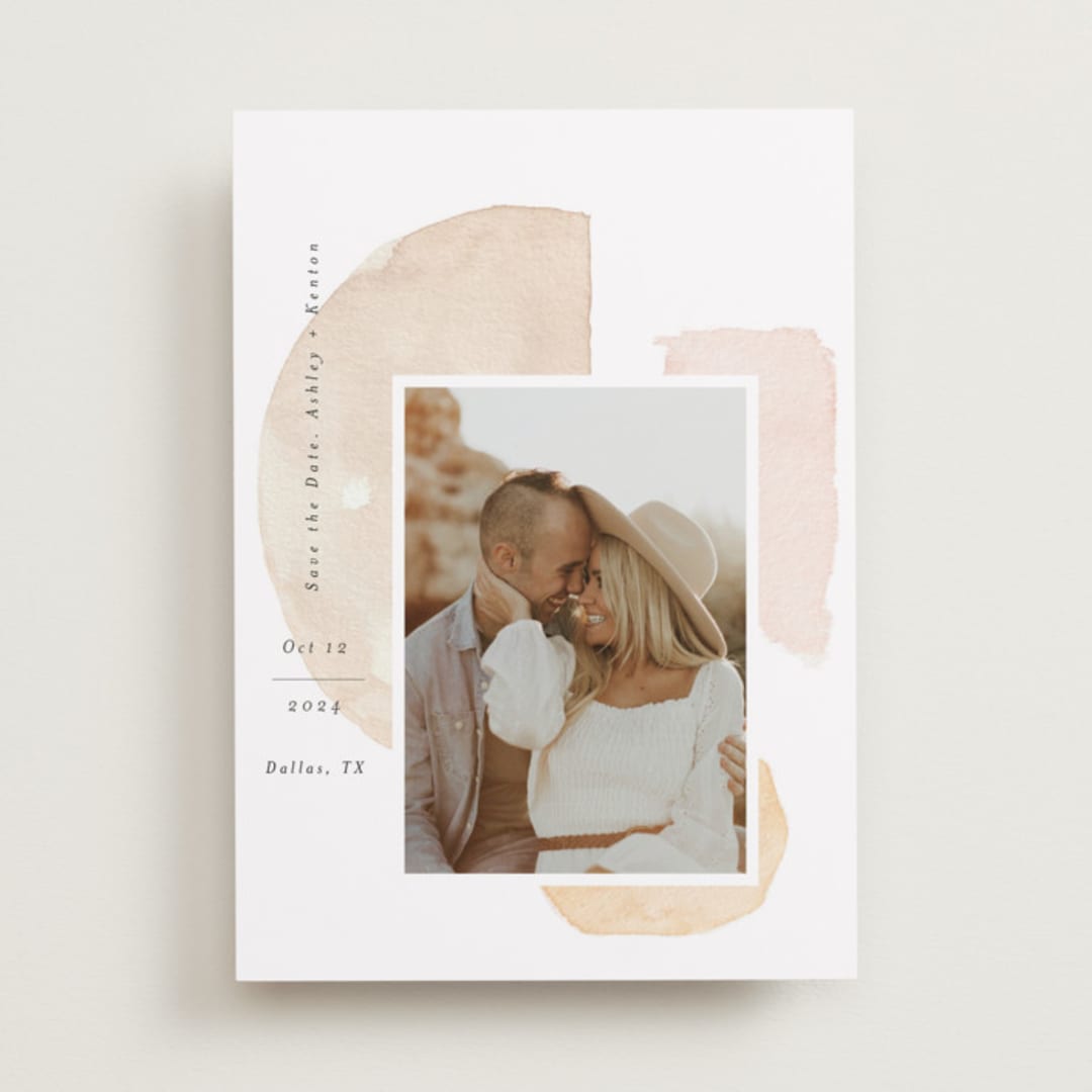 "Fika" - Save the Dates in Earth by Itsy Belle Studio - Front