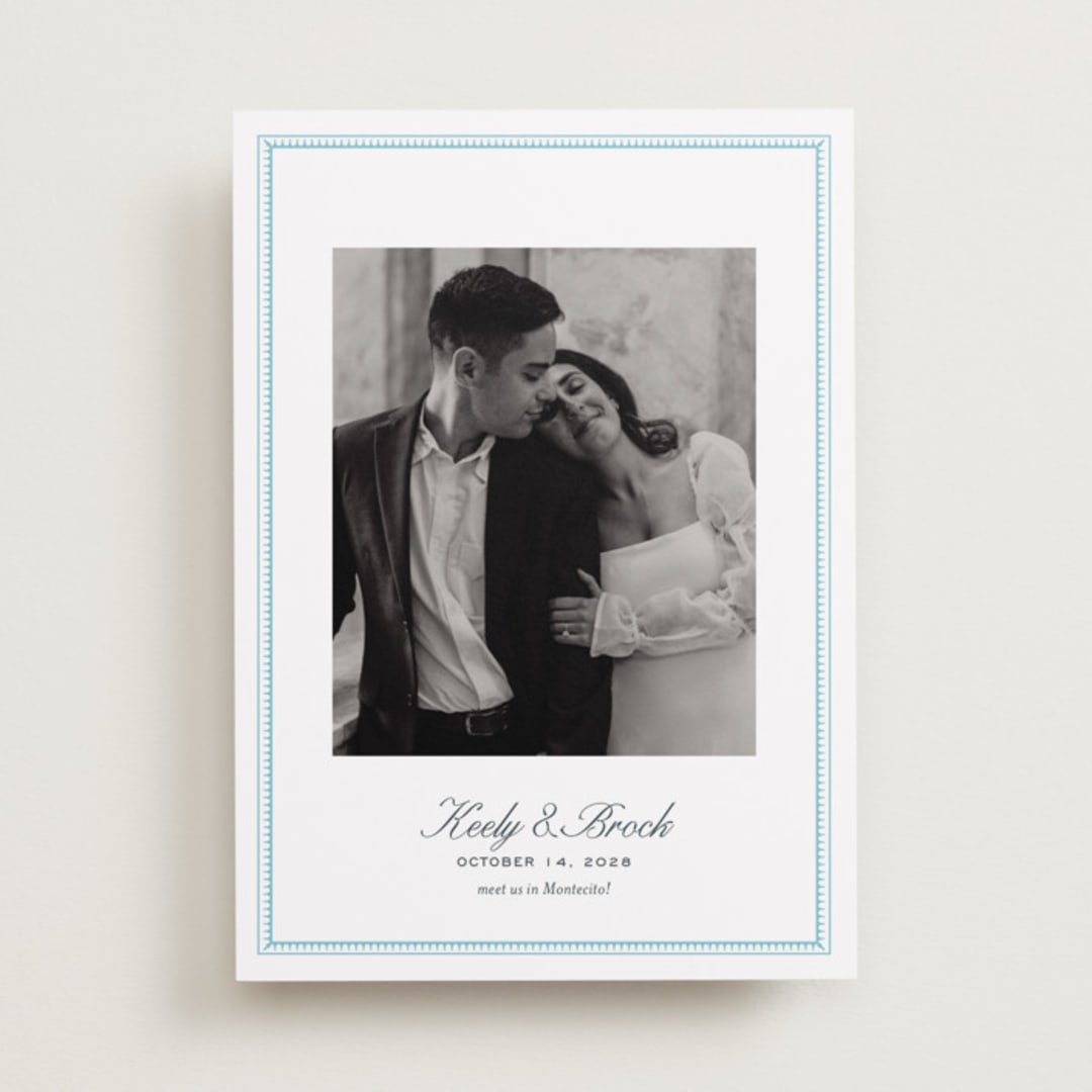 "Proper" - Save the Dates in Ocean by Megan Davis - Front