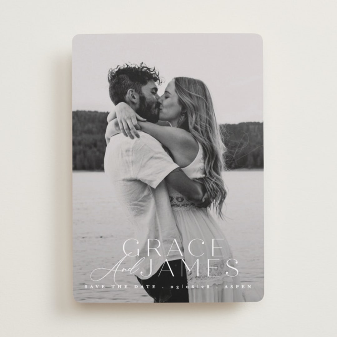 "Namesake" - Save the Dates in Snow by Angela Thompson - Front