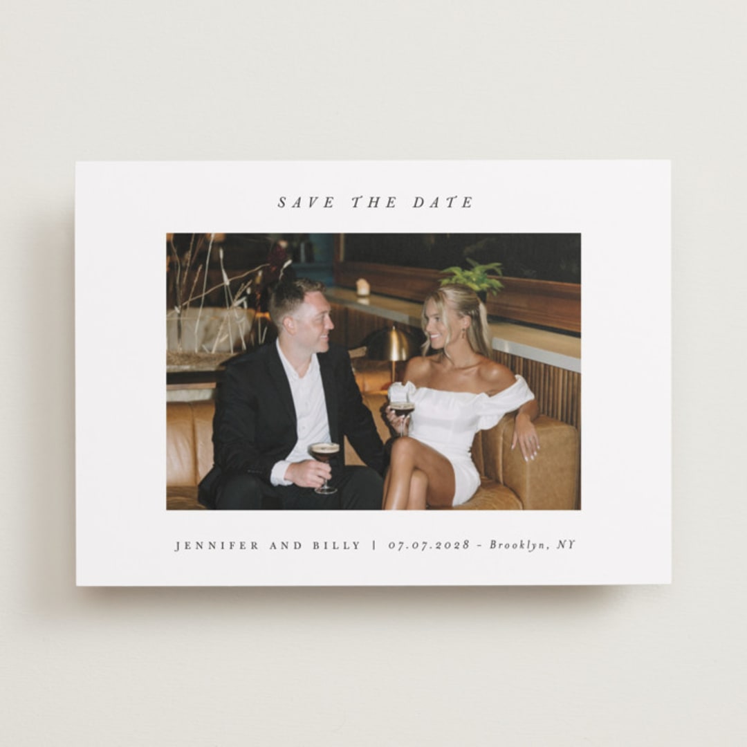 "espresso" - Save the Dates in Chantilly by Pippa Shaw - Front