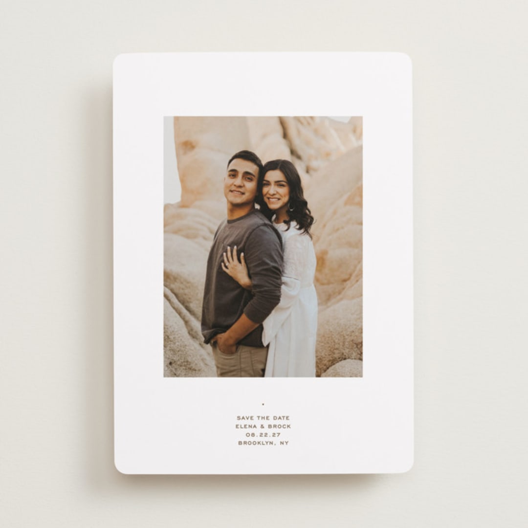 "Intention" - Save the Dates in Salt by Olivia Kanaley Inman - Front