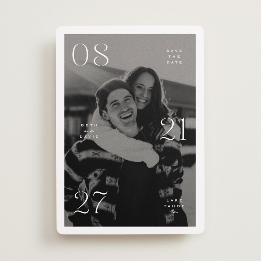"Elements" - Save the Dates in Classic by Olivia Kanaley Inman - Front
