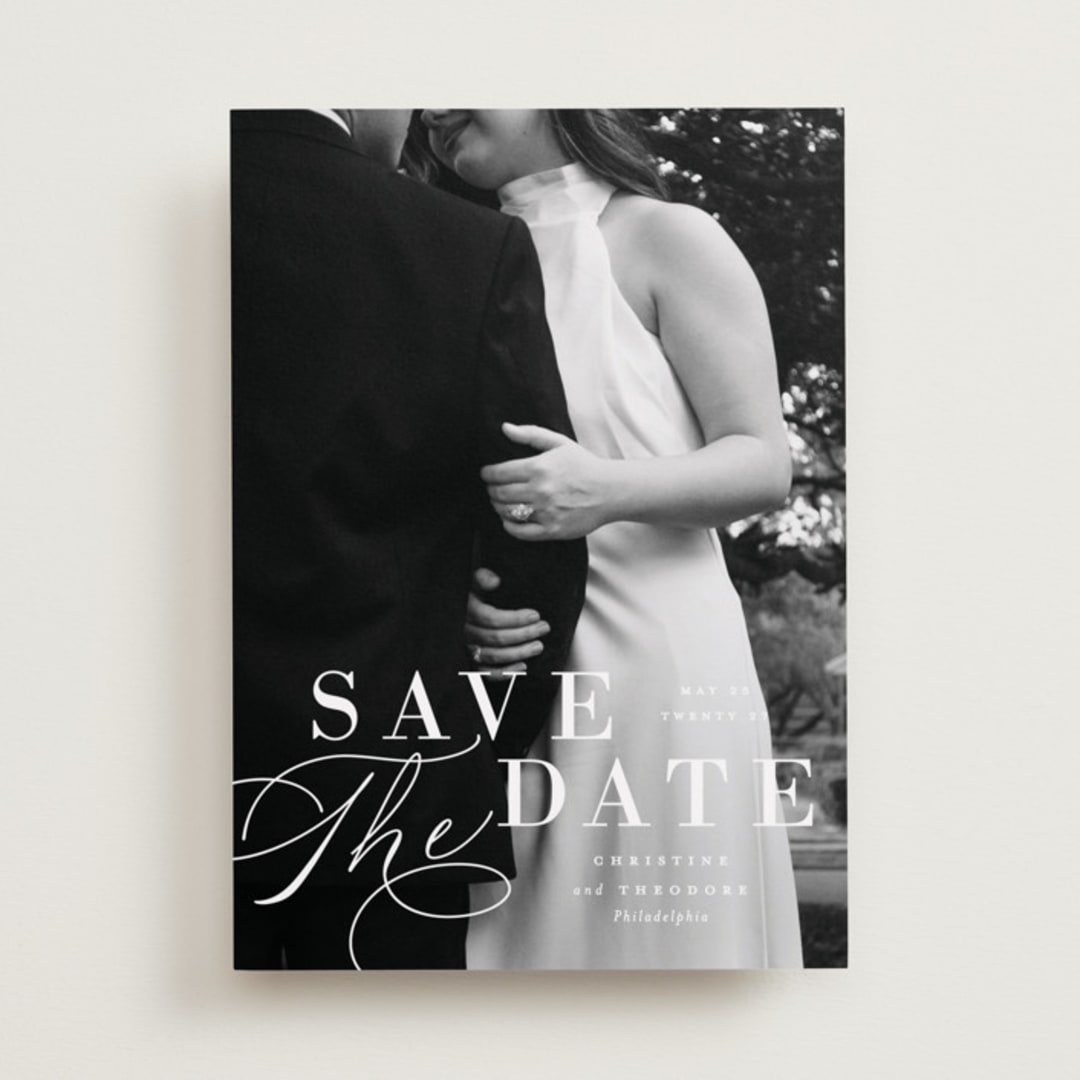 "Composition" - Save the Dates in Cloud by Ashley Rosenbaum - Front