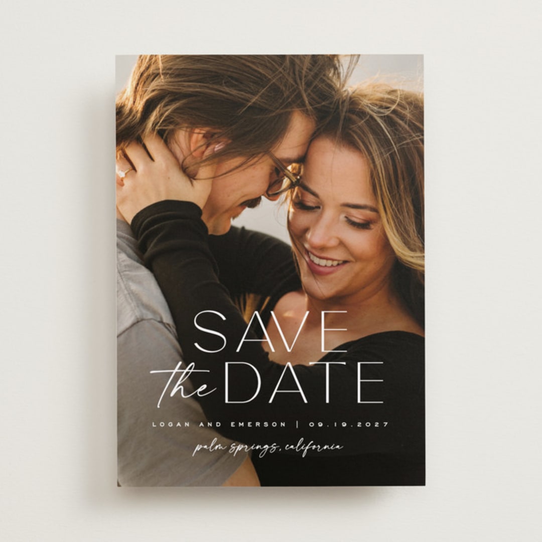"canele" - Save the Dates in Lace by Carly Reed Walker - Front