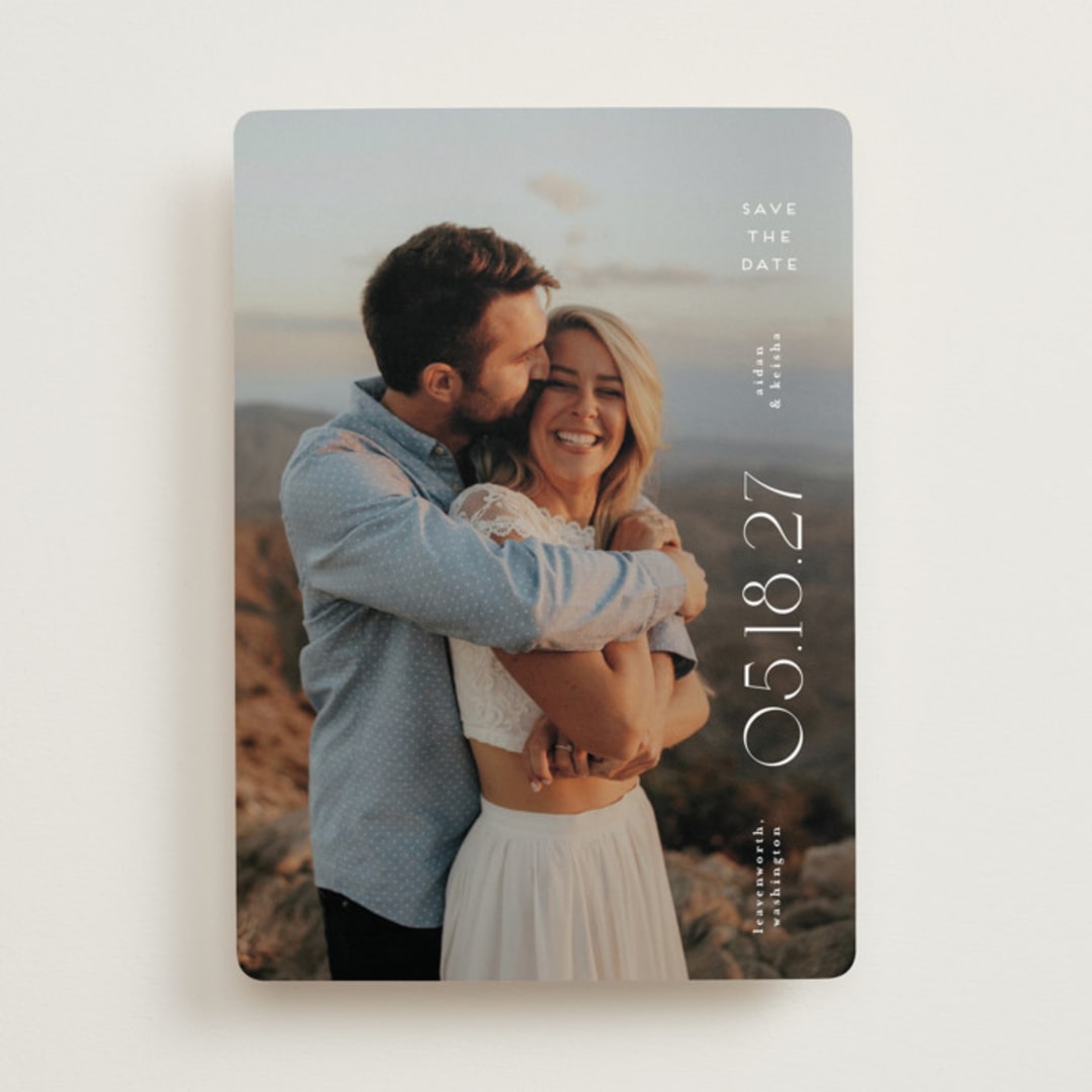 "souffletine" - Save the Dates in Diamond by chocomocacino - Front