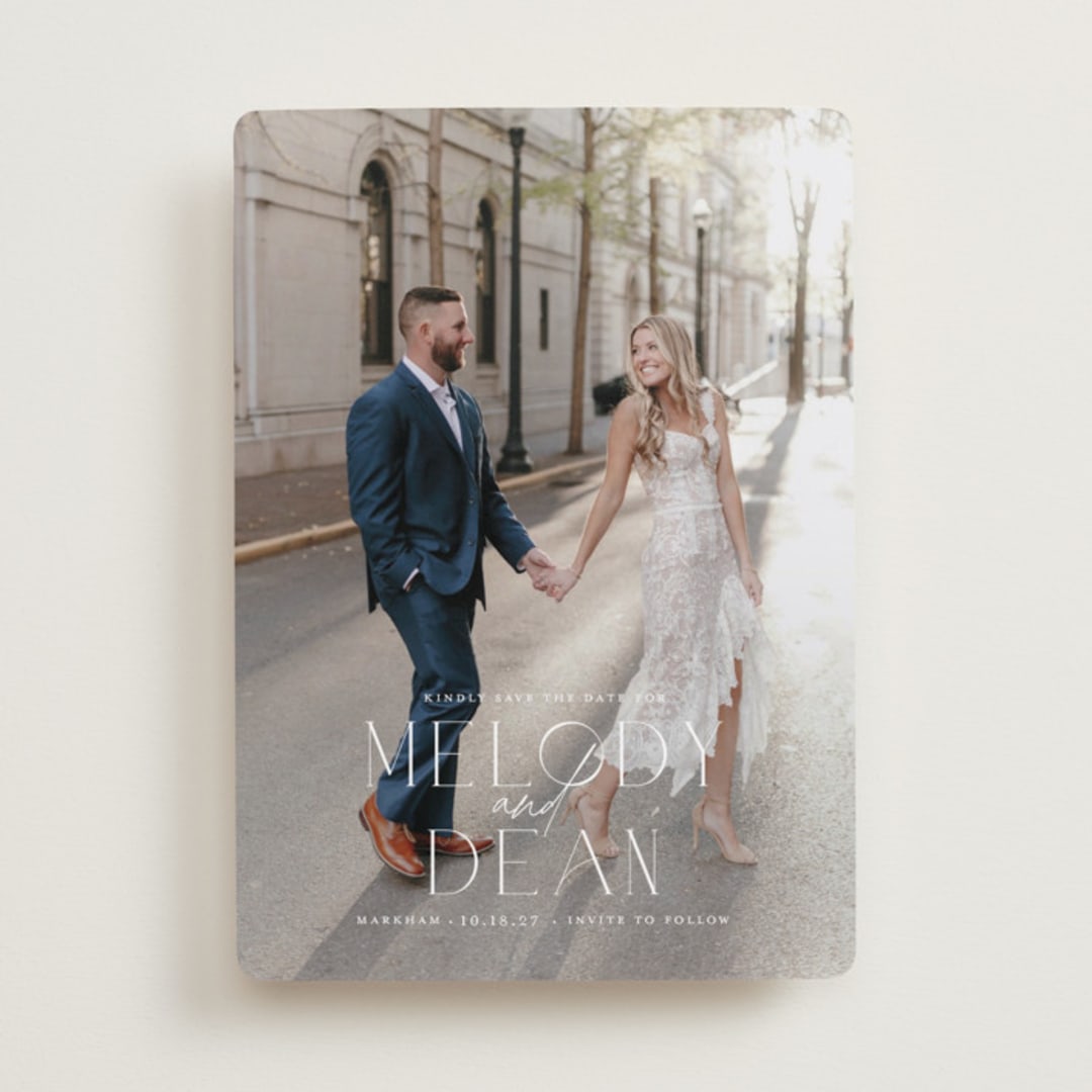 "Let's Walk Together" - Save the Dates in Frost by Kim Thoa - Front