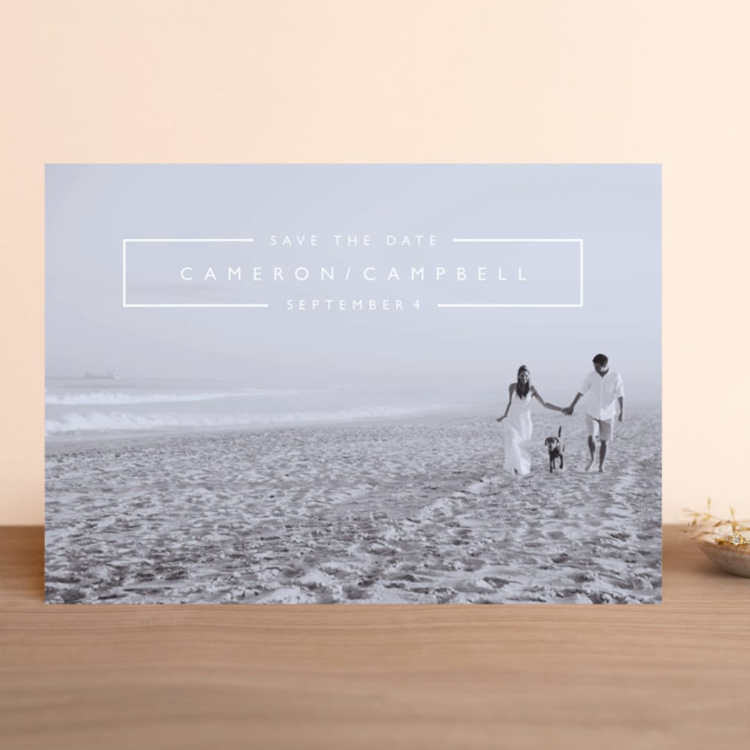 "Mag Spread" - Save the Dates in Cloud by Kate Ross - Front