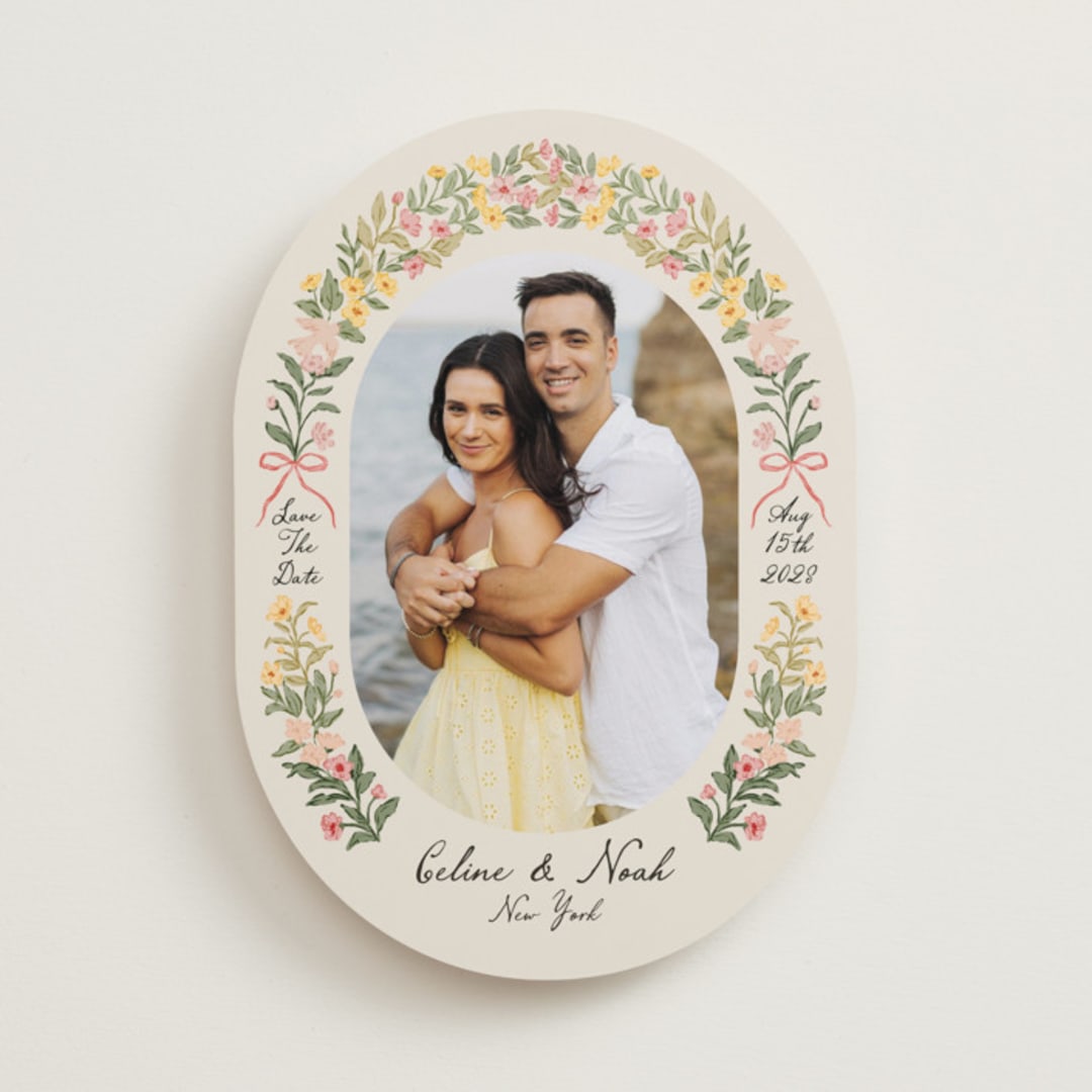 "Spring" - Save the Dates in Spring by Elly - Front