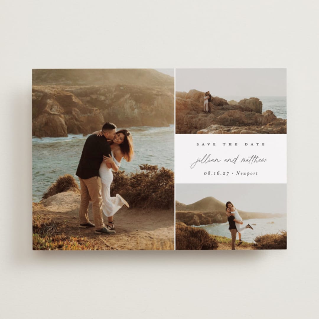 "Casual Elegance" - Save the Dates in Sugar by Jessica Williams - Front