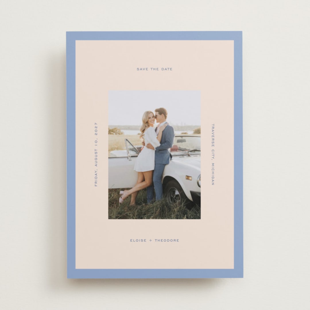 "Thread" - Save the Dates in French by Pixel and Hank - Front