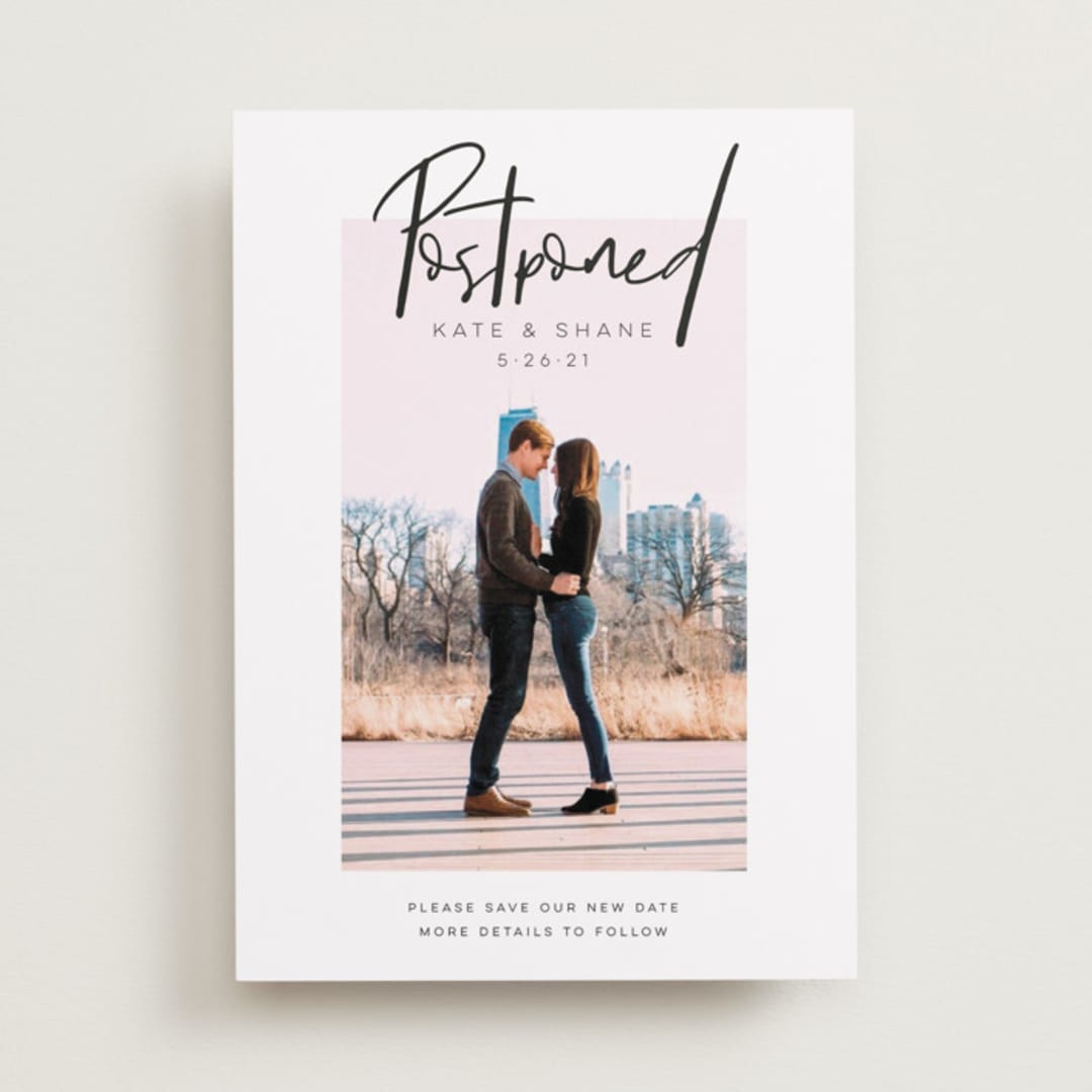 "City Love" - Save the Dates in Snow by John Paul - Front