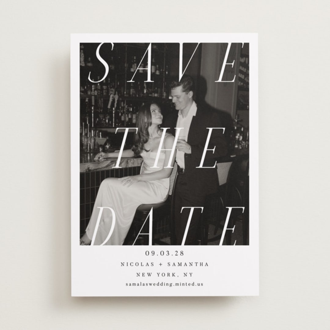 "Felicity" - Save the Dates in Ink by Olivia Raufman - Front