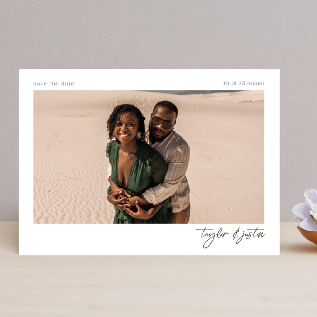 "Close-Up" - Save the Dates in Cloud by Robin Ott - Front