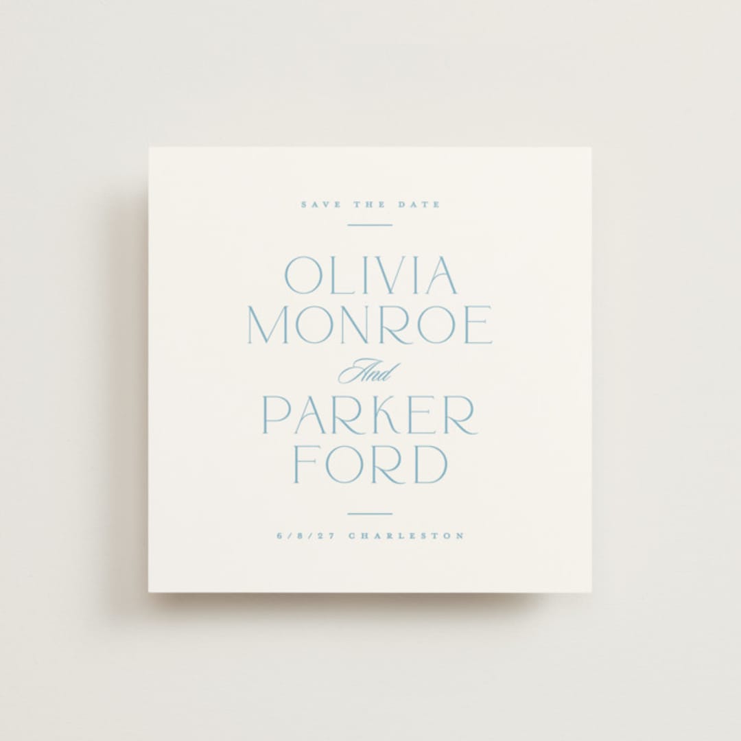 "Elan" - Save the Dates in Sky by Kristie Kern - Front