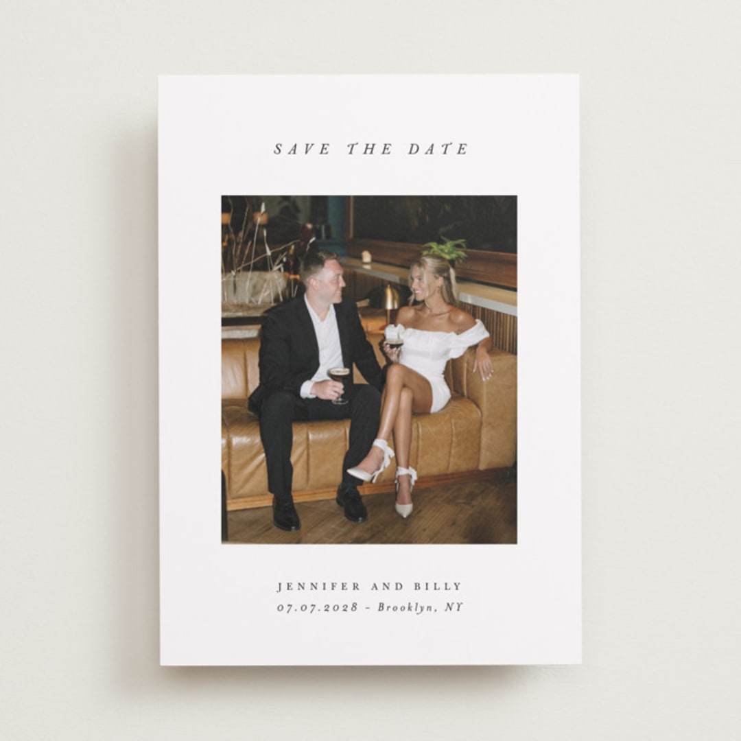 "espresso" - Save the Dates in Chantilly by Pippa Shaw - Front
