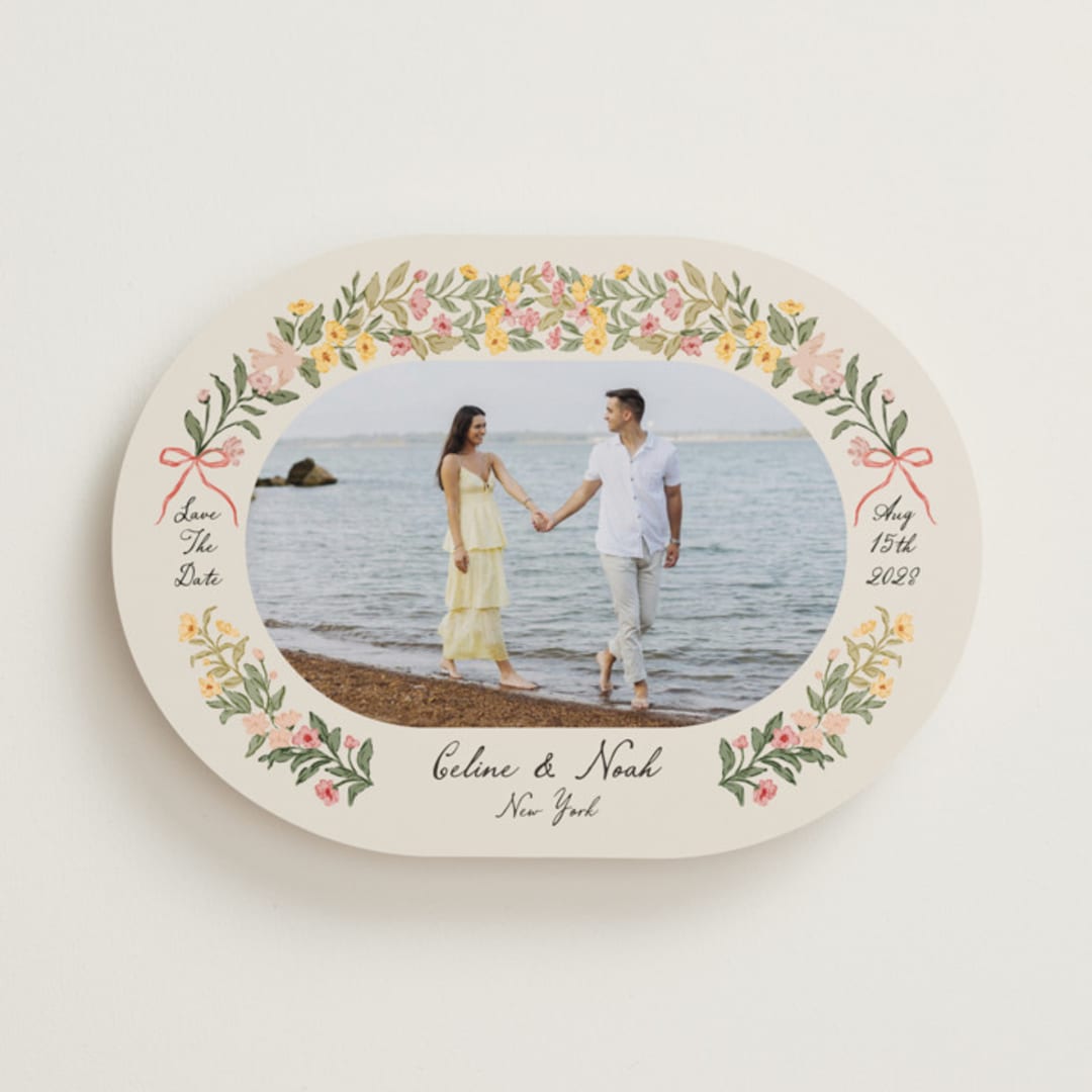 "Spring" - Save the Dates in Spring by Elly - Front