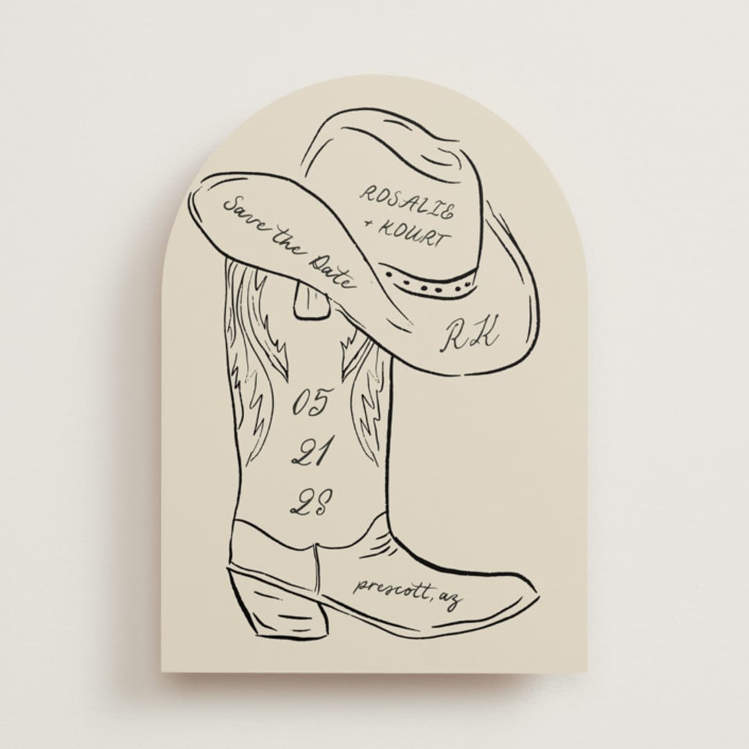 "Lariat" - Save the Dates in Sand by Jelena Vuletic - Front