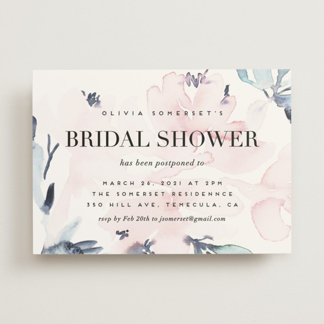 "Florista Modernista" - Save the Dates in Azalea by Petra Kern - Front