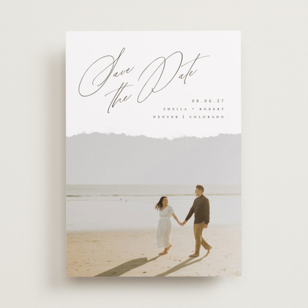 "Weightless" - Save the Dates in Moonstone by Helen Halik - Front