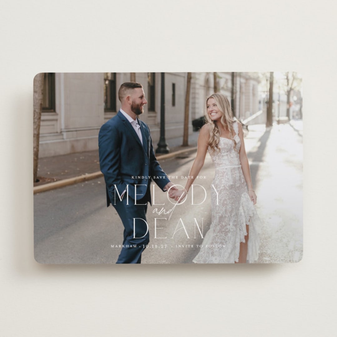 "Let's Walk Together" - Save the Dates in Frost by Kim Thoa - Front