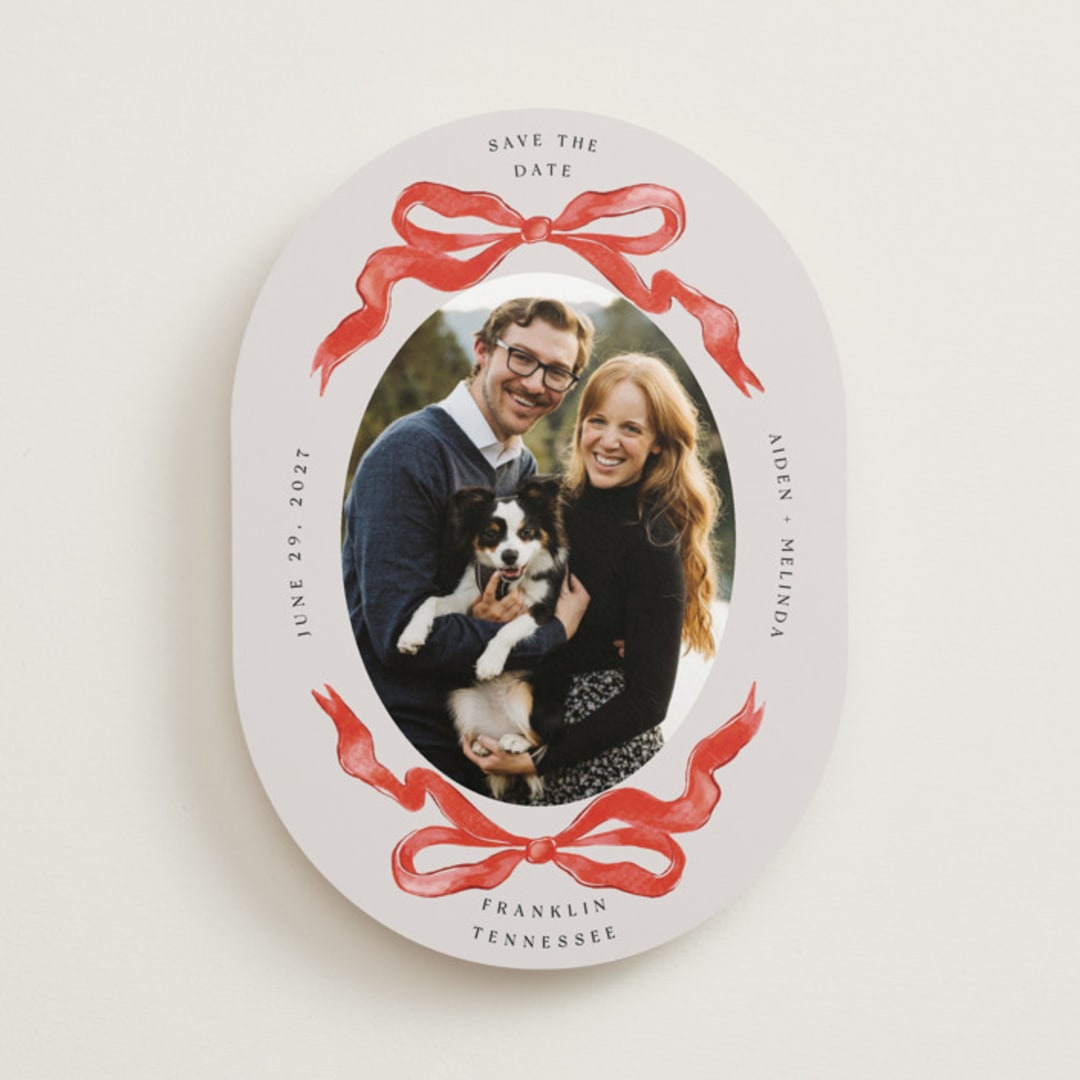"Gibson" - Save the Dates in Candy by Pati Cascino - Front
