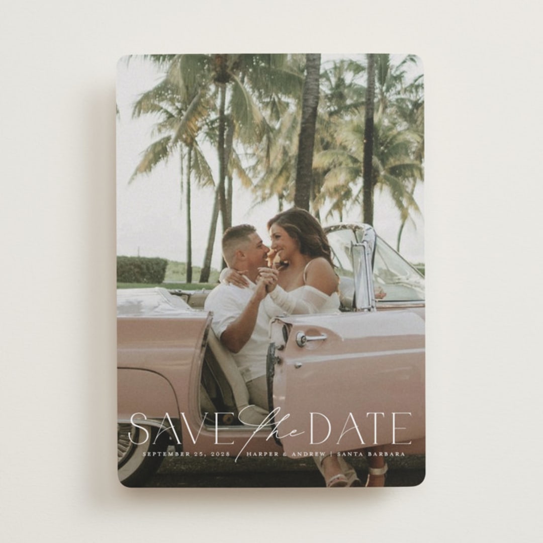 "A fun ride" - Save the Dates in Snow by Yaling Hou Suzuki - Front