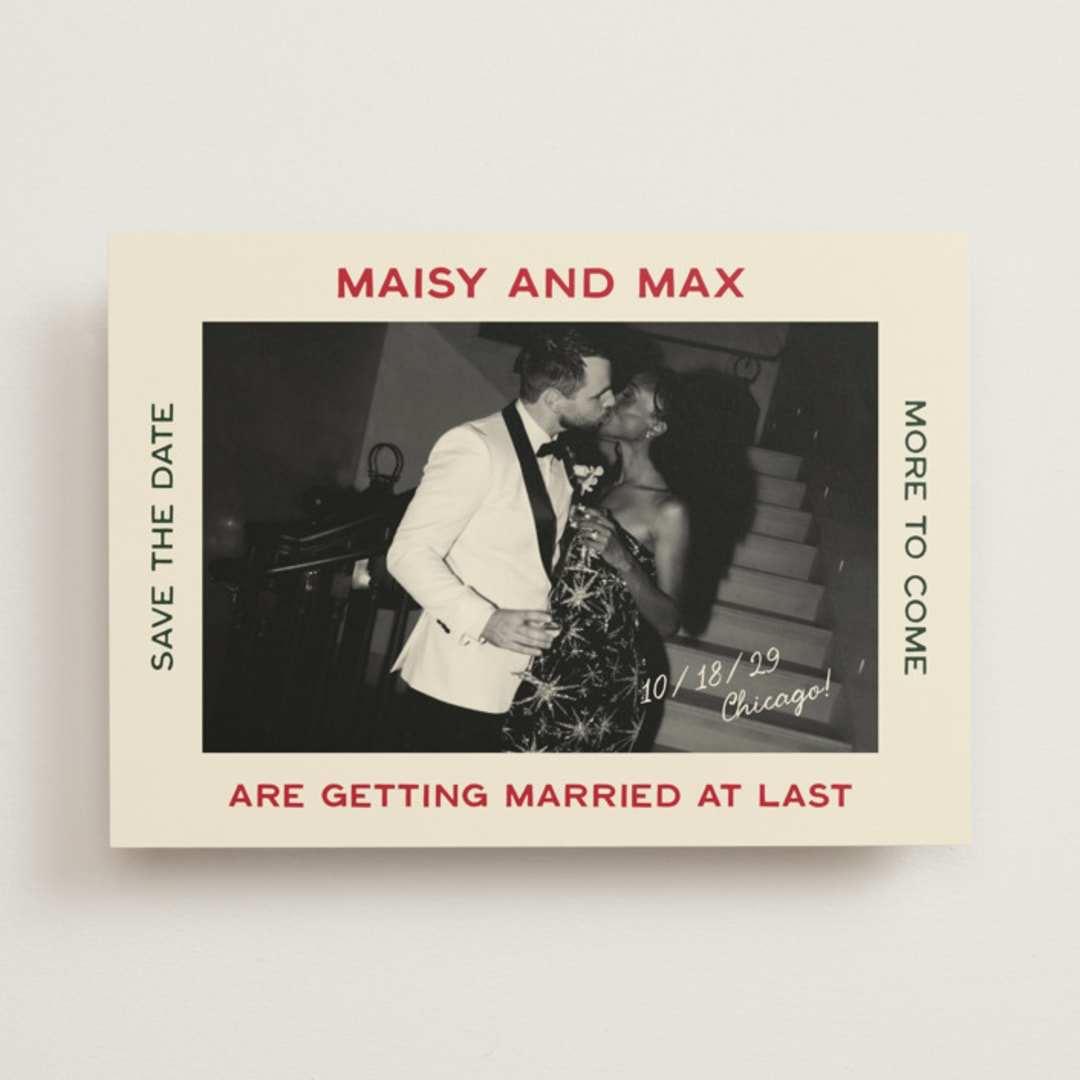 "Pizzeria" - Save the Dates in Pizzeria by Ani Somi - Front