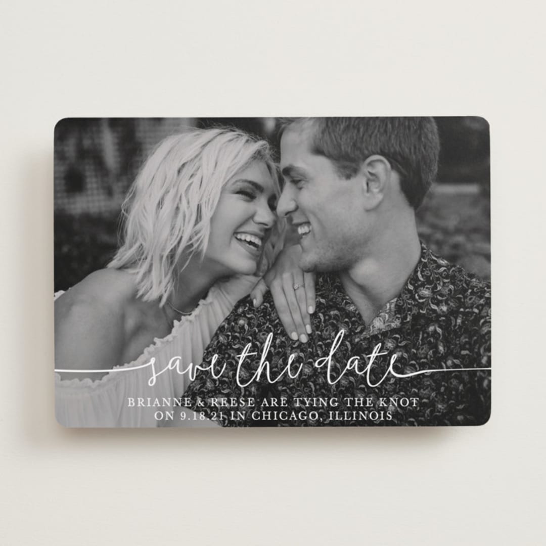 "Boho Love" - Save the Dates in Lily by Christine Taylor - Front