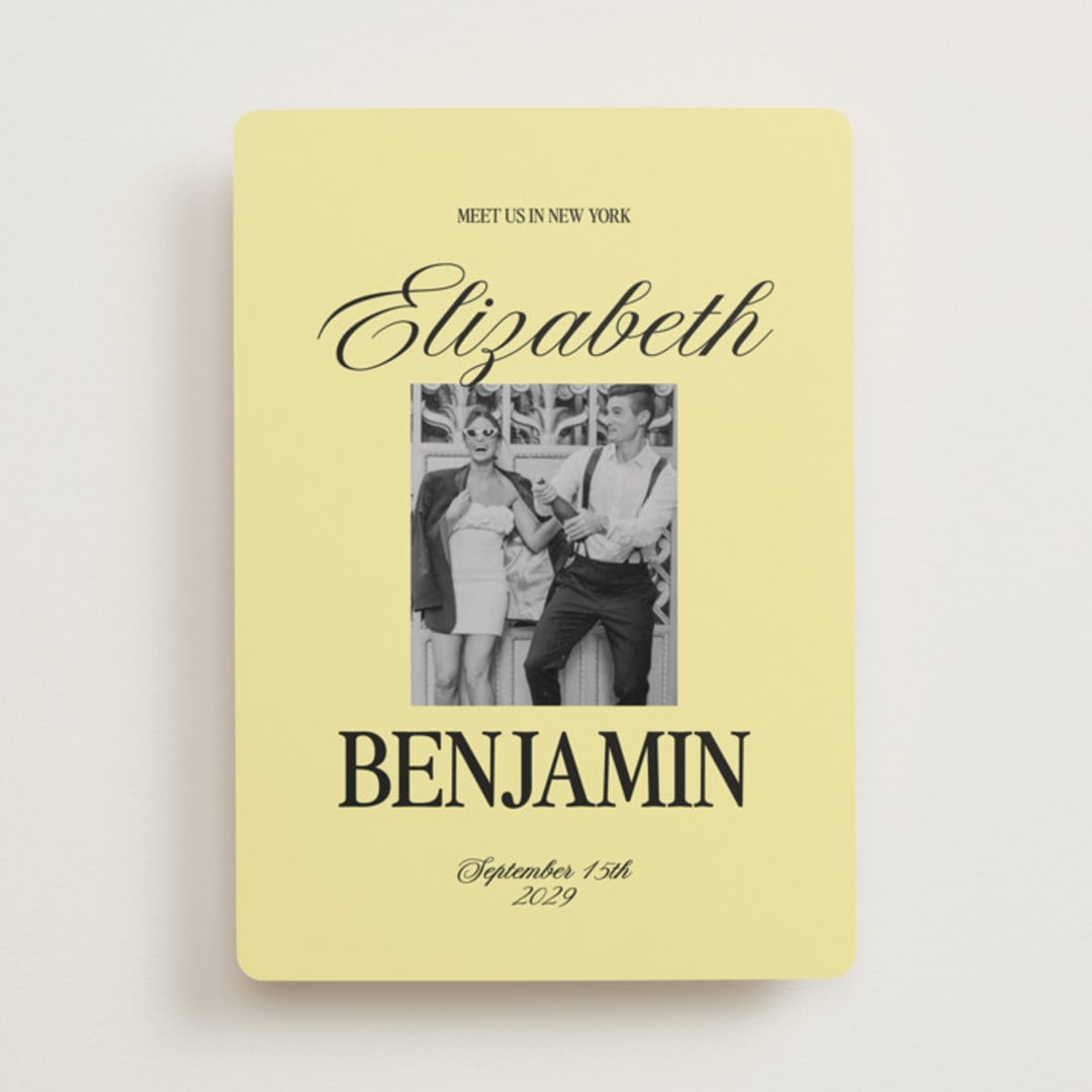 "The Eternal" - Save the Dates in Butter by Helena Vitto - Front