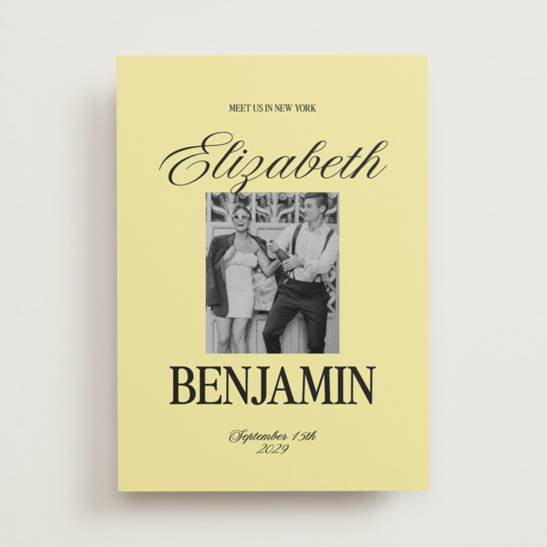 "The Eternal" - Save the Dates in Butter by Helena Vitto - Front