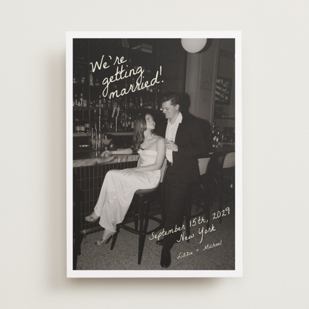 "Birds of Paradise" - Save the Dates in Sublime by Helena Vitto - Front