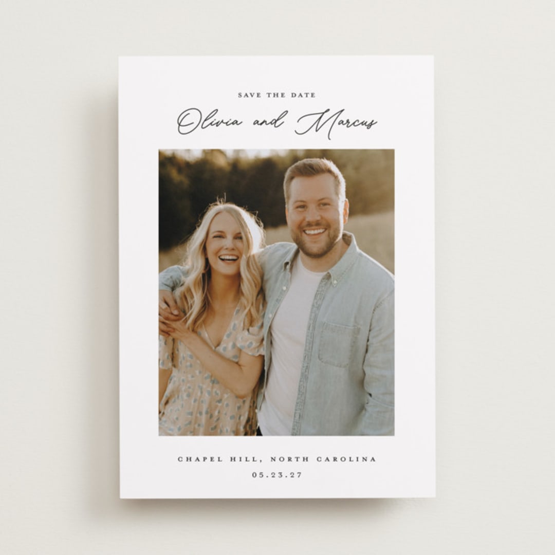"Sweet Notings" - Save the Dates in Cloud by That Girl Press - Front