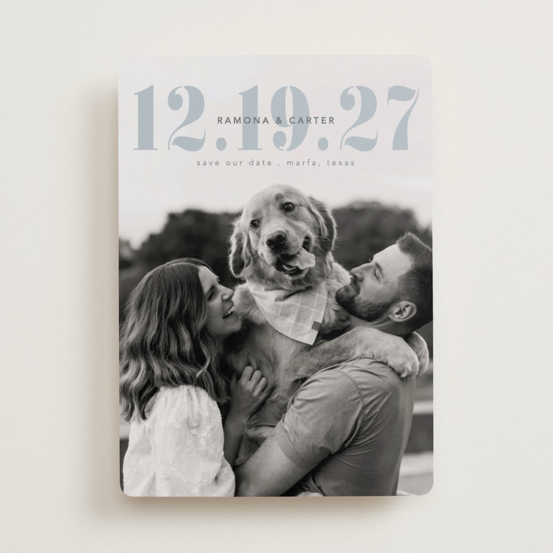 "Aster" - Save the Dates in Capri by Deynaaz Daraei - Front