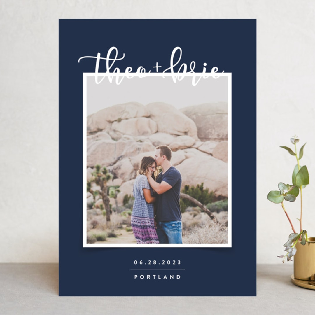 "Favorite Photo" - Save the Dates in Denim by Jody Wody - Front