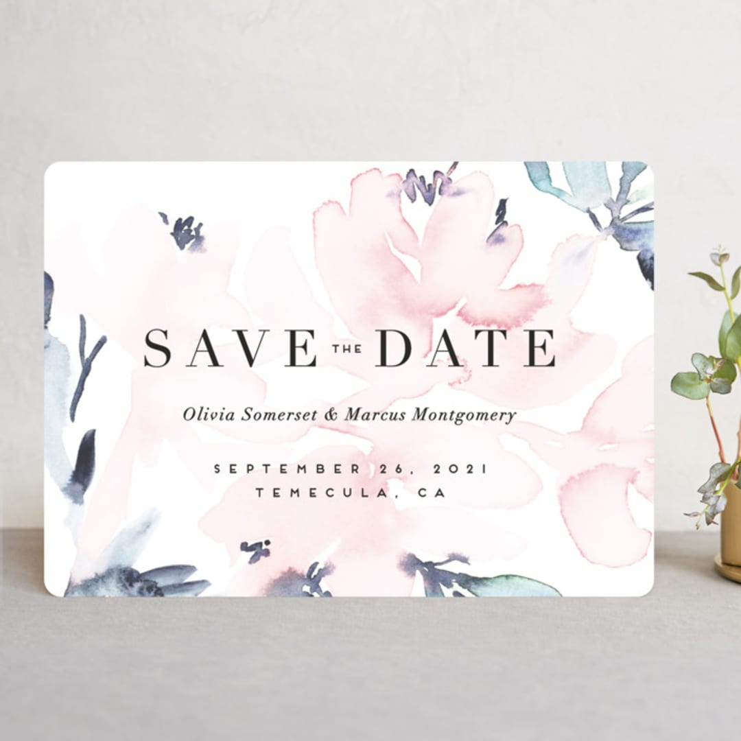 "Florista Modernista" - Save the Dates in Azalea by Petra Kern - Front