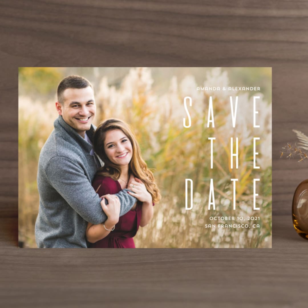 "Save the date" - Save the Dates in Fog by Remioni - Front